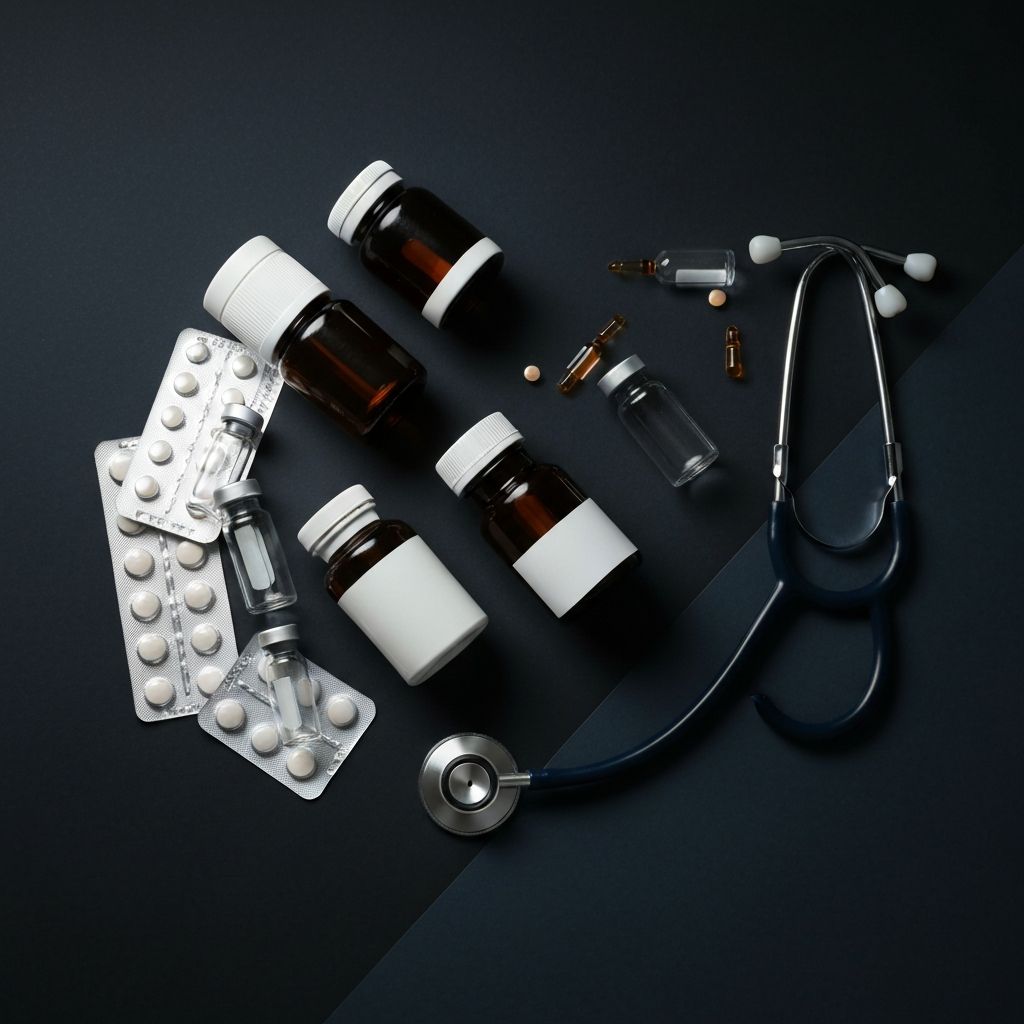 Pharmaceutical products and medical equipment